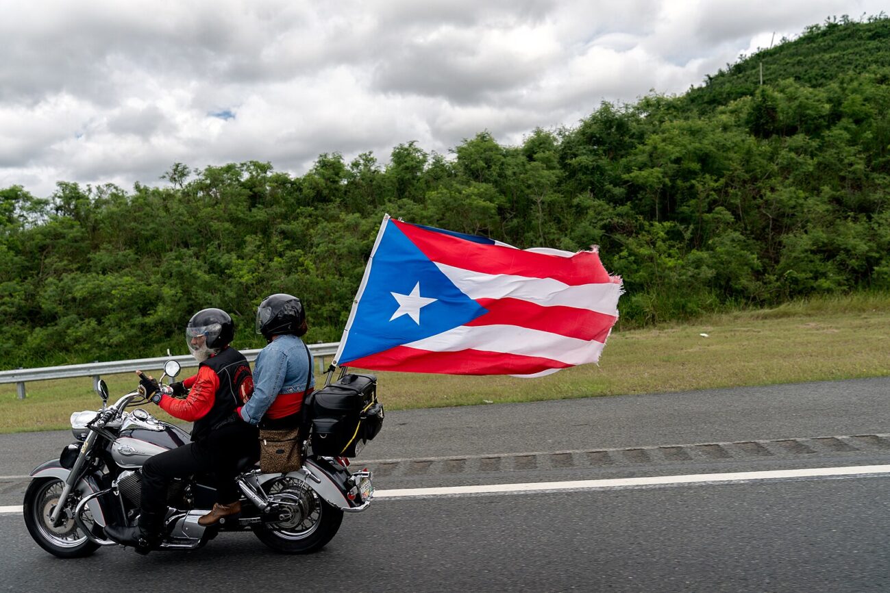 Puerto Rico flag by Lorie Shaull