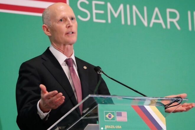 Scott Brings U.S. Recognized Venezuelan President González to Inauguration